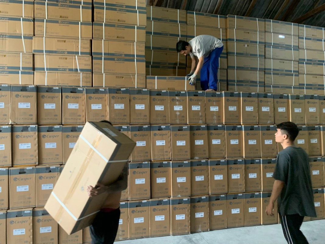 Kho điều hòa Cơ Điện Lạnh Thăng Long